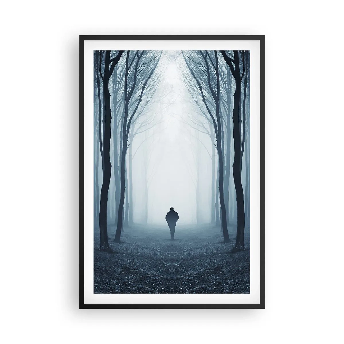 Plagát v čiernom ráme - A všetko jednoduché a jasné - 61x91 cm