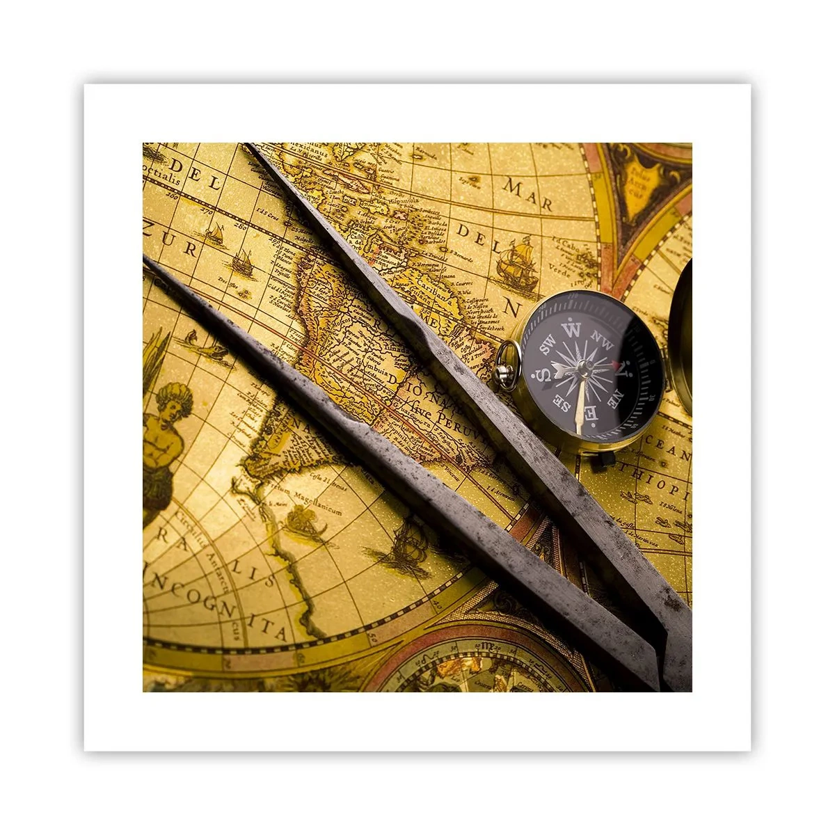 Plagát - Kde sú tie poklady? - 40x40 cm