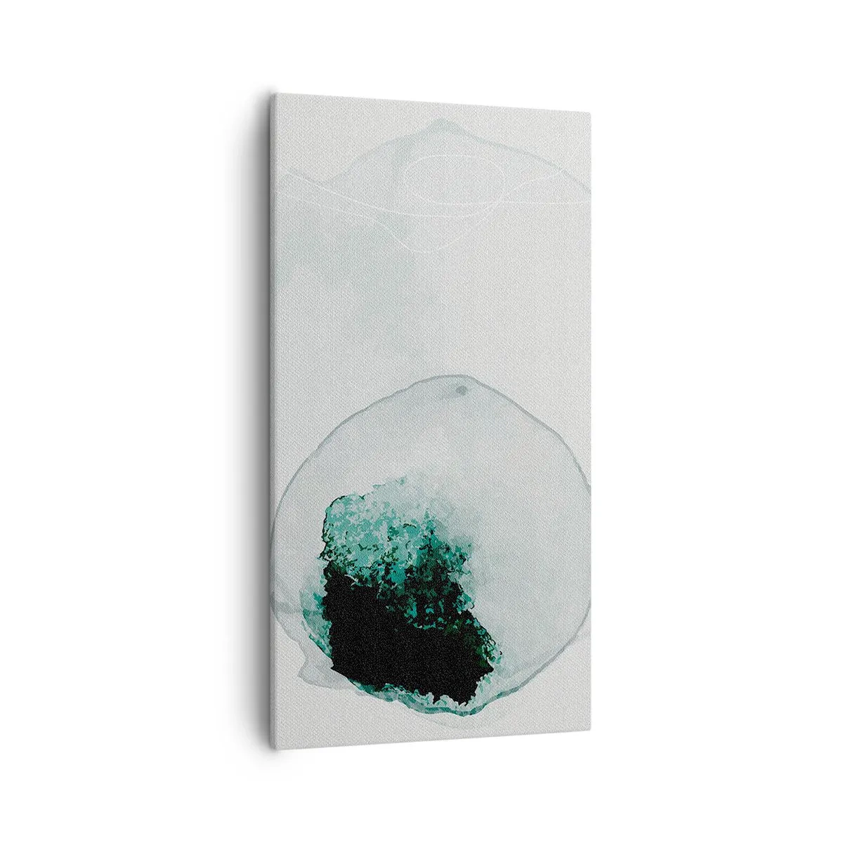Obraz na plátne - V kvapke vody - 55x100 cm