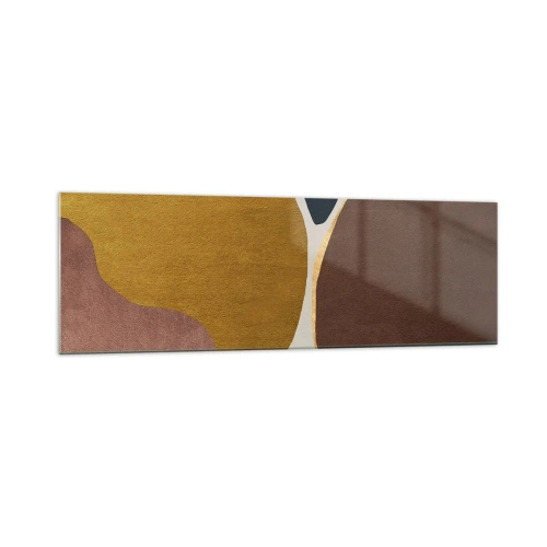 Obraz na skle - Abstrakcia – miesto v priestore - 160x50 cm