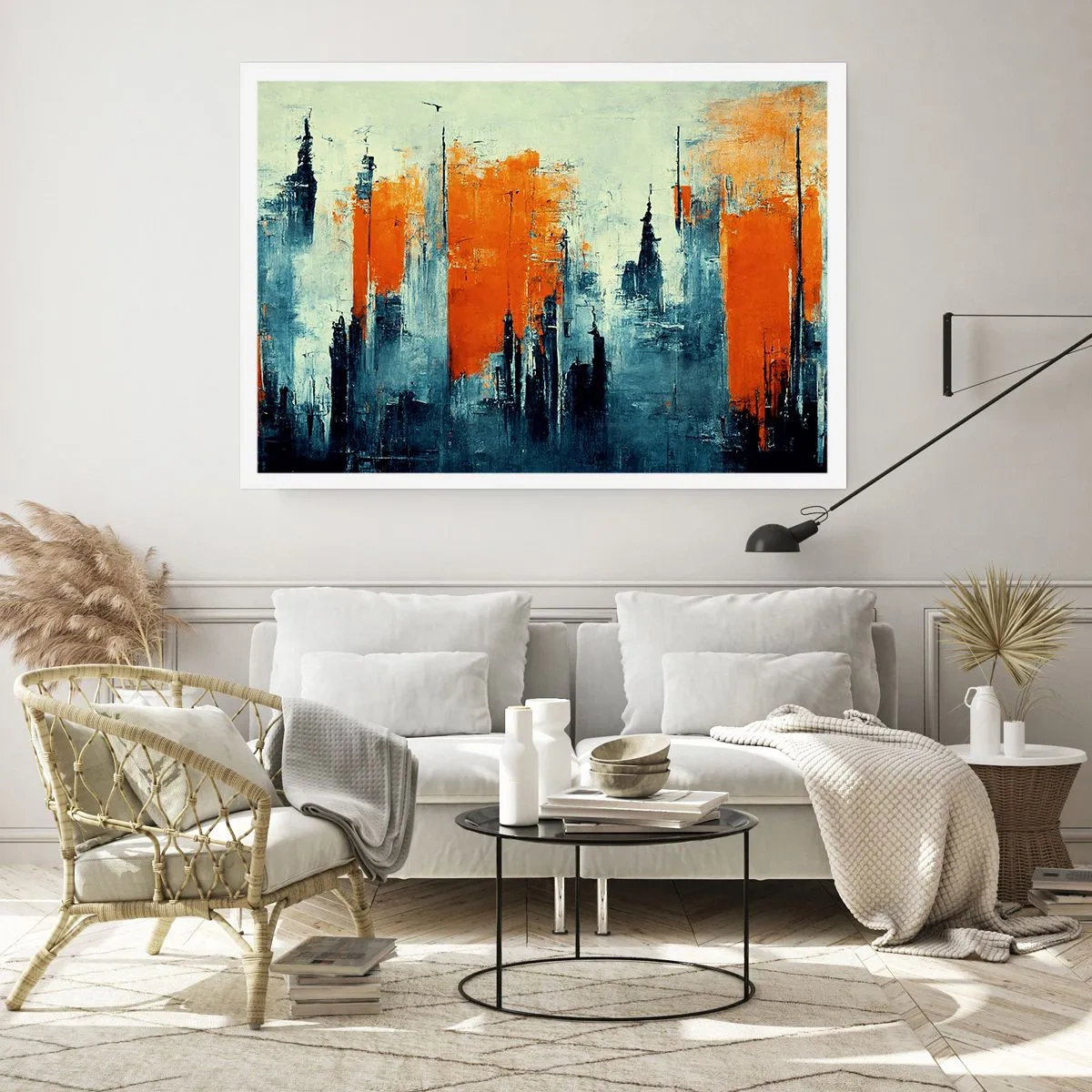 Plagát - Moderná krajina - 91x61 cm