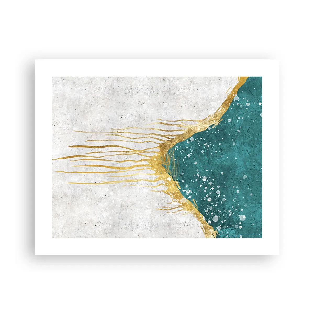 Plagát - Zlatý príliv - 50x40 cm