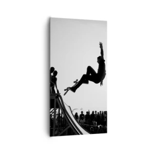 Obraz na plátne - Hrdinovia a diváci - 65x120 cm