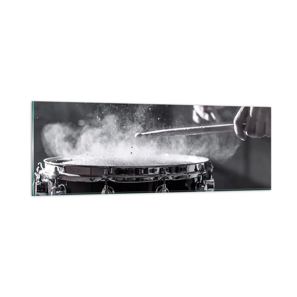 Obraz na skle - Pulz hudby - 90x30 cm