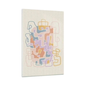 Obraz na skle - Labyrint – veselé dobrodružstvo - 70x100 cm