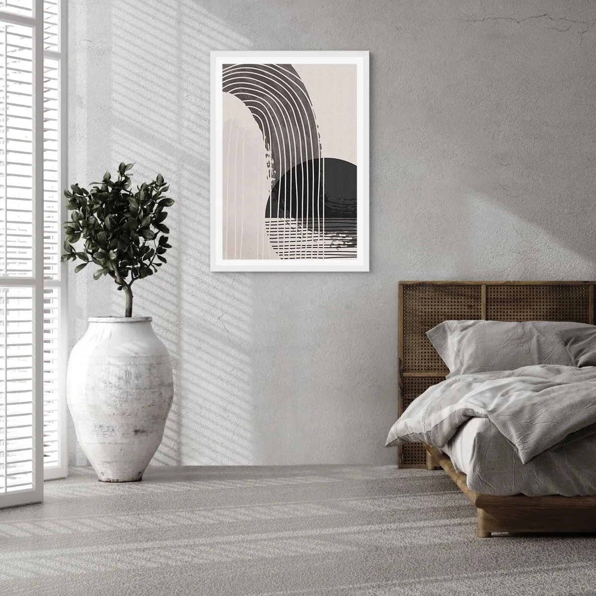 Plagát v bielom ráme - Tam a späť - 70x100 cm