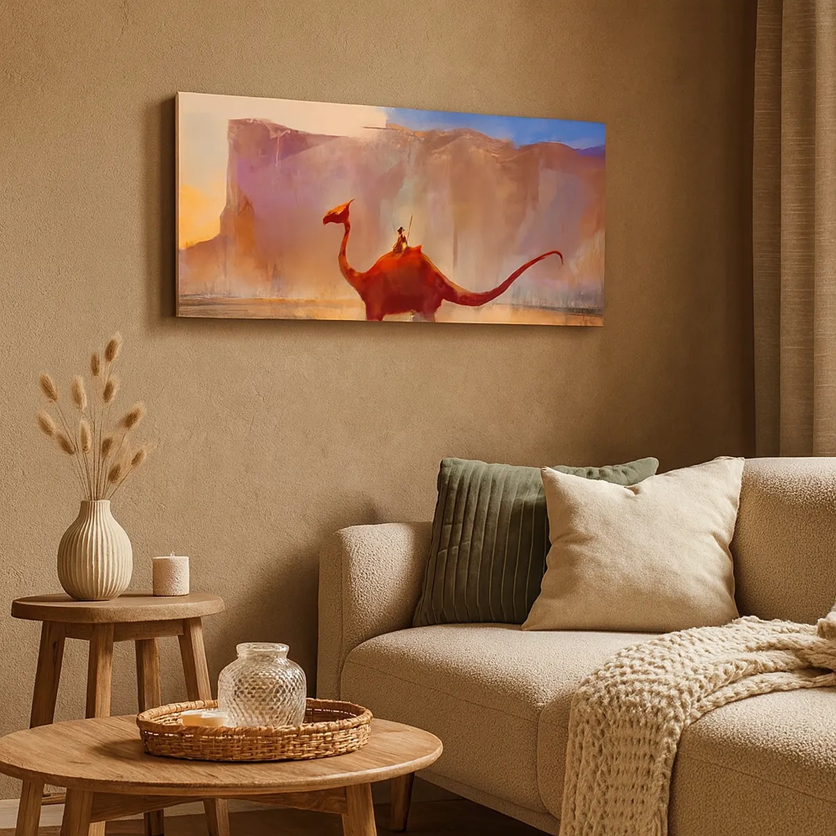 Obraz na plátne - Keby nevyhynuli - 30x30 cm