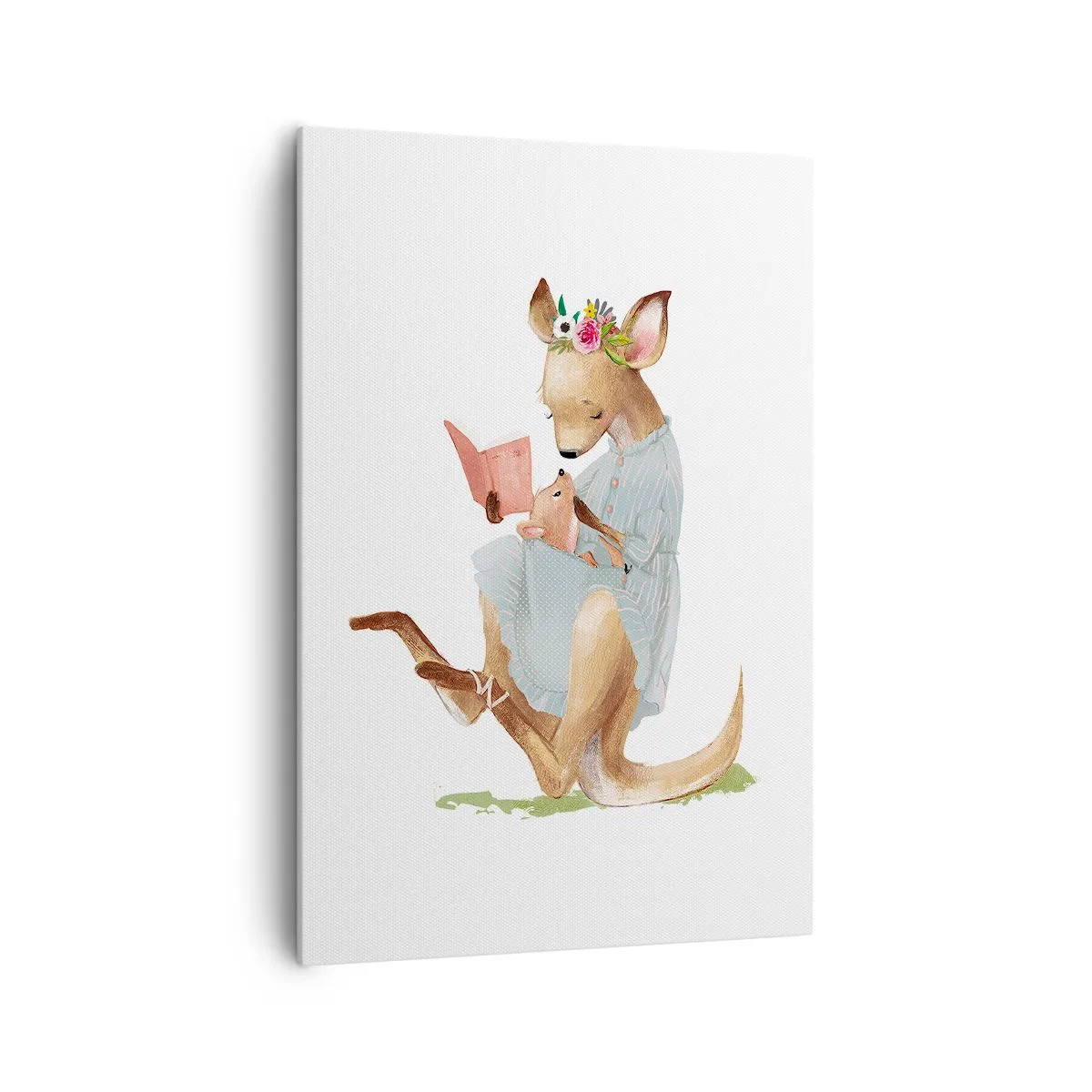 Obraz na plátne - Prečítaj mi, mama - 70x100 cm