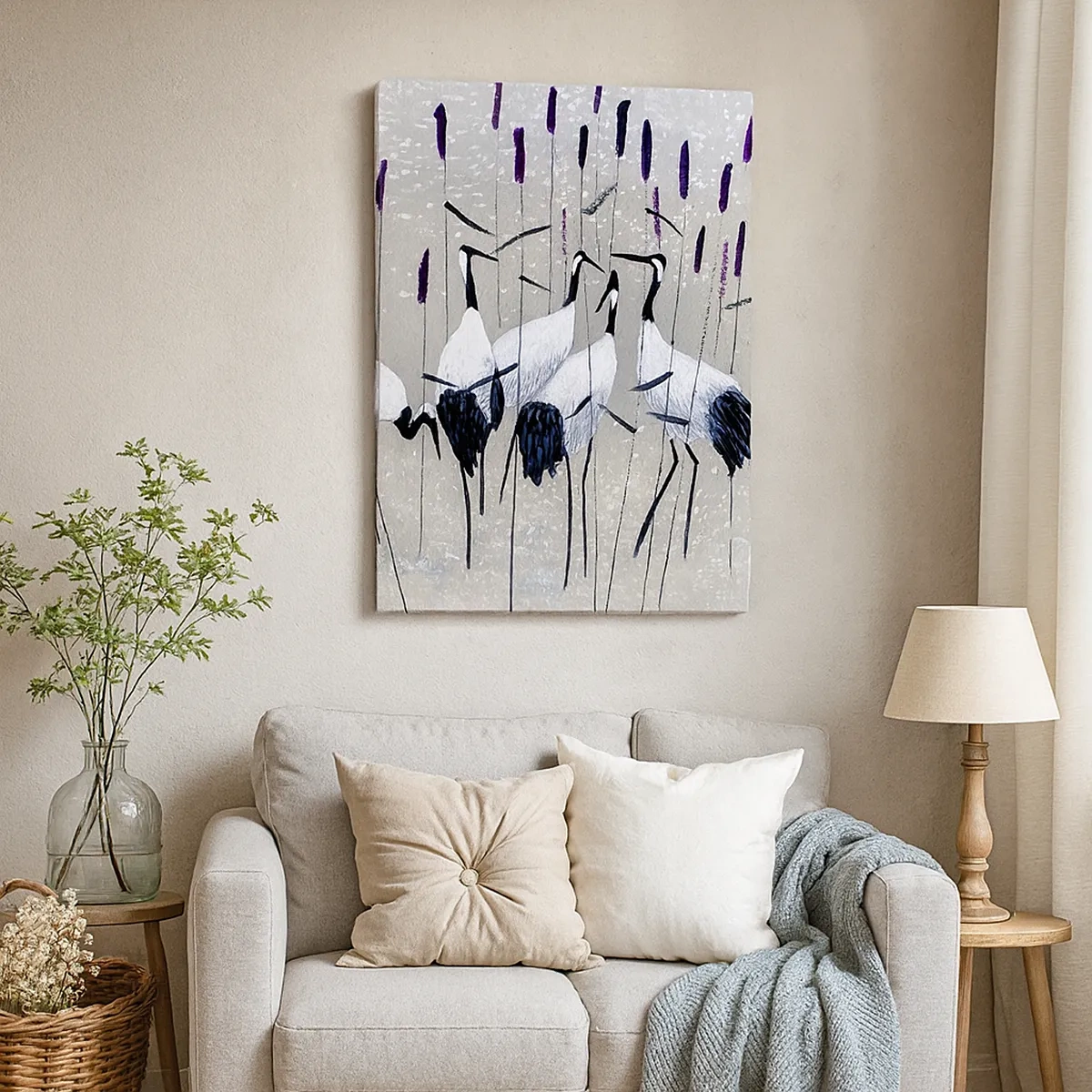 Obraz na plátne - Medzi svojimi - 50x70 cm