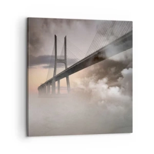 Obraz na plátne - Pri rieke, ktorá nie je - 60x60 cm