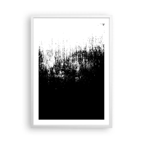 Plagát v bielom ráme - Víťazom sa stáva... - 50x70 cm