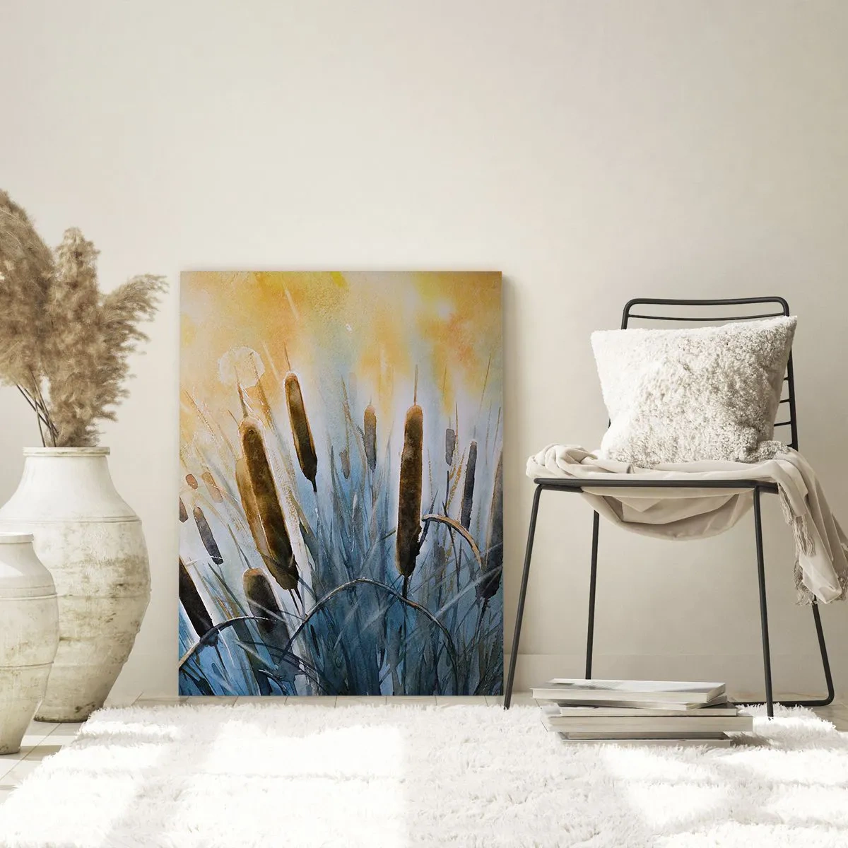 Obraz na skle - Chlad vody, žiara slnka - 50x70 cm