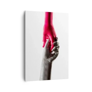 Obraz na plátne - Spolu aj keď sme odlišní - 70x100 cm