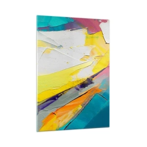 Obraz na skle - Anatómia svetla - 50x70 cm