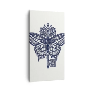 Obraz na plátne - Všetky tajomstvá srdca - 55x100 cm