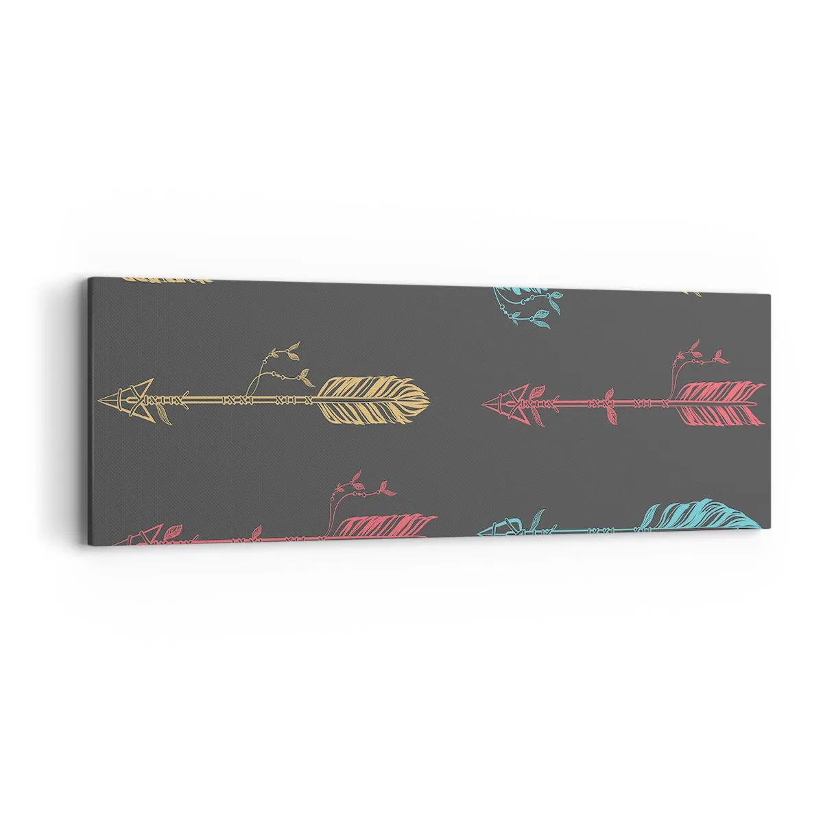 Obraz na plátne - Do jednej rady - 90x30 cm