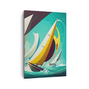 Obraz na plátne - Ako vychádzať so živlami - 70x100 cm