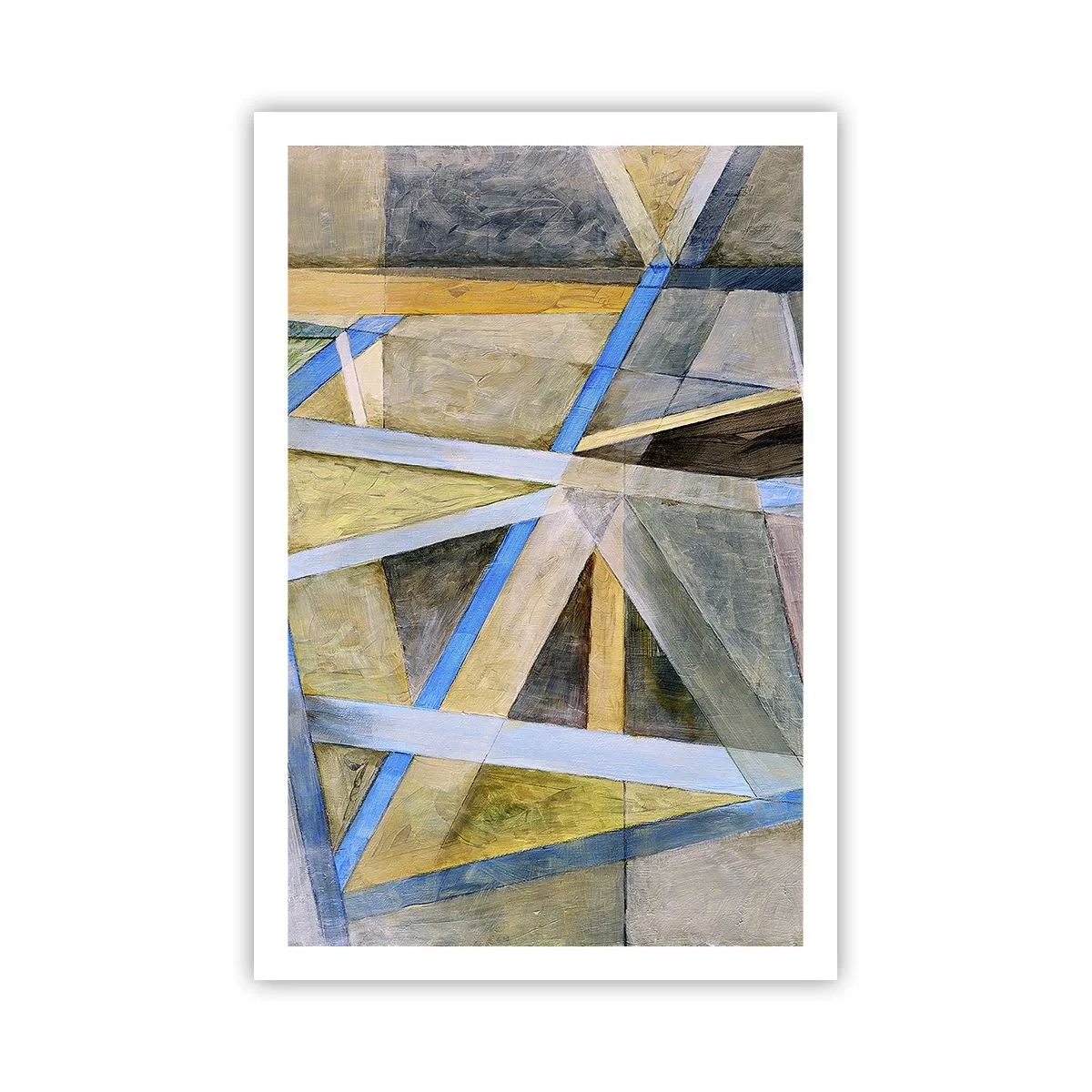Plagát - Priamo alebo diagonálne? - 61x91 cm