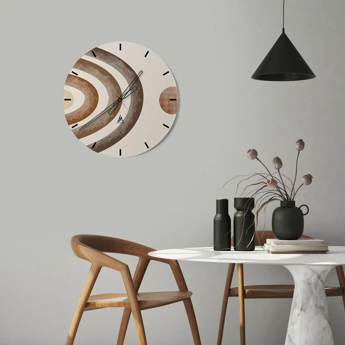 Nástenné hodiny - V ďalekej galaxii - 30x30 cm