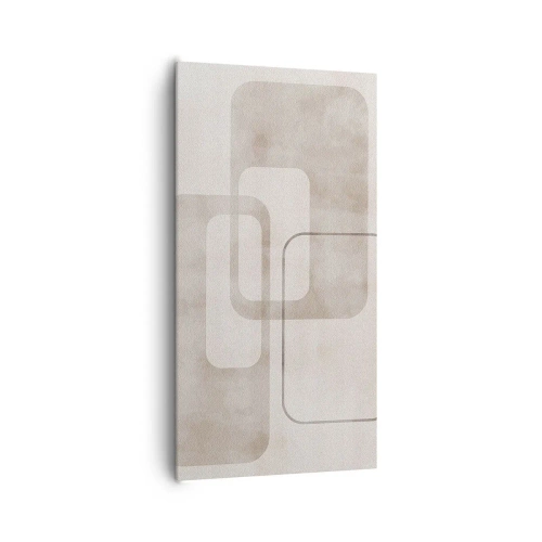 Obraz na plátne - Geometrická fúga - 65x120 cm