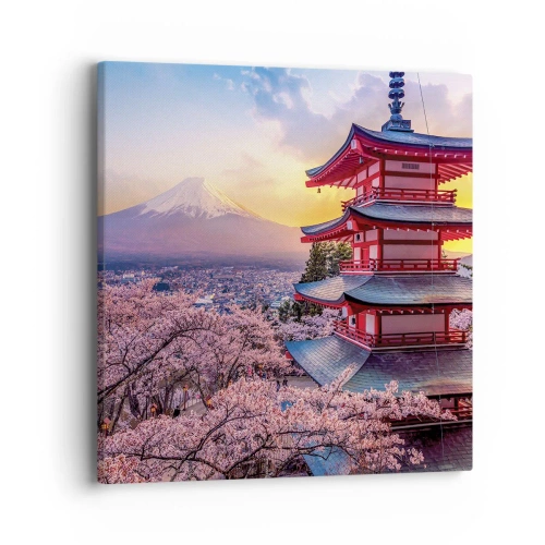 Obraz na plátne - Podstata japonského ducha - 40x40 cm