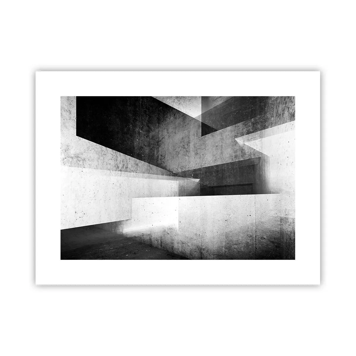 Plagát - Štruktúra priestoru - 40x30 cm