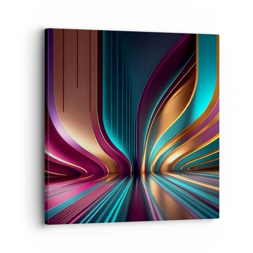 Obraz na plátne - Architektúra svetla - 30x30 cm