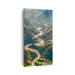 Obraz na plátne - Priamo zo srdca hôr - 55x100 cm