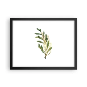 Plagát v čiernom ráme - Všetko, čo je dobré - 40x30 cm