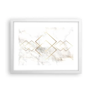 Plagát v bielom ráme - Pohľad na nekonečno - 40x30 cm