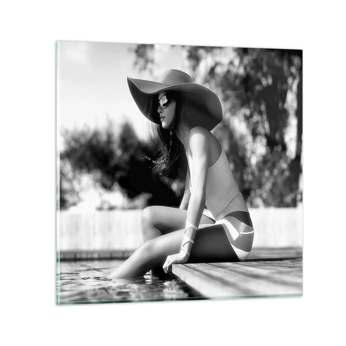 Obraz na skle - Letný sen - 70x70 cm