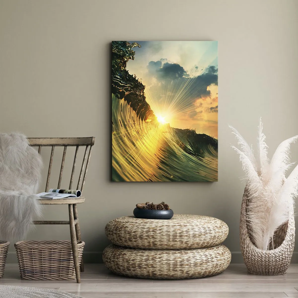 Obraz na plátne - Surfer, kde si? - 50x70 cm