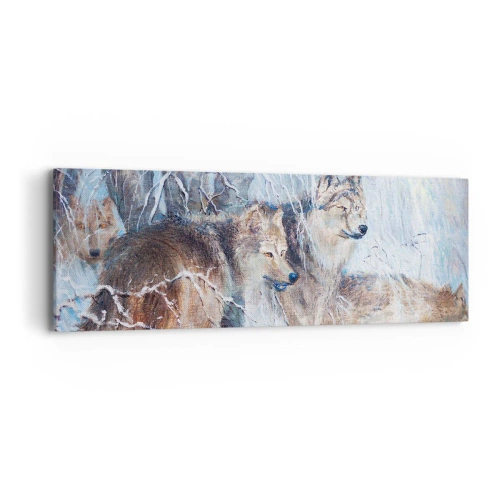 Obraz na plátne - Pozor! Prichádza… - 90x30 cm