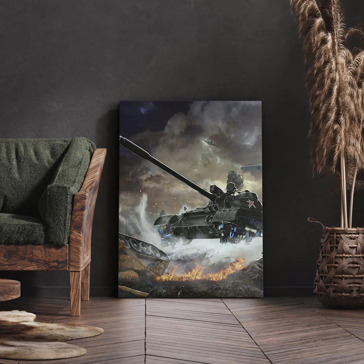 Obraz na plátne - Bitka je hrozná a krásna - 50x70 cm
