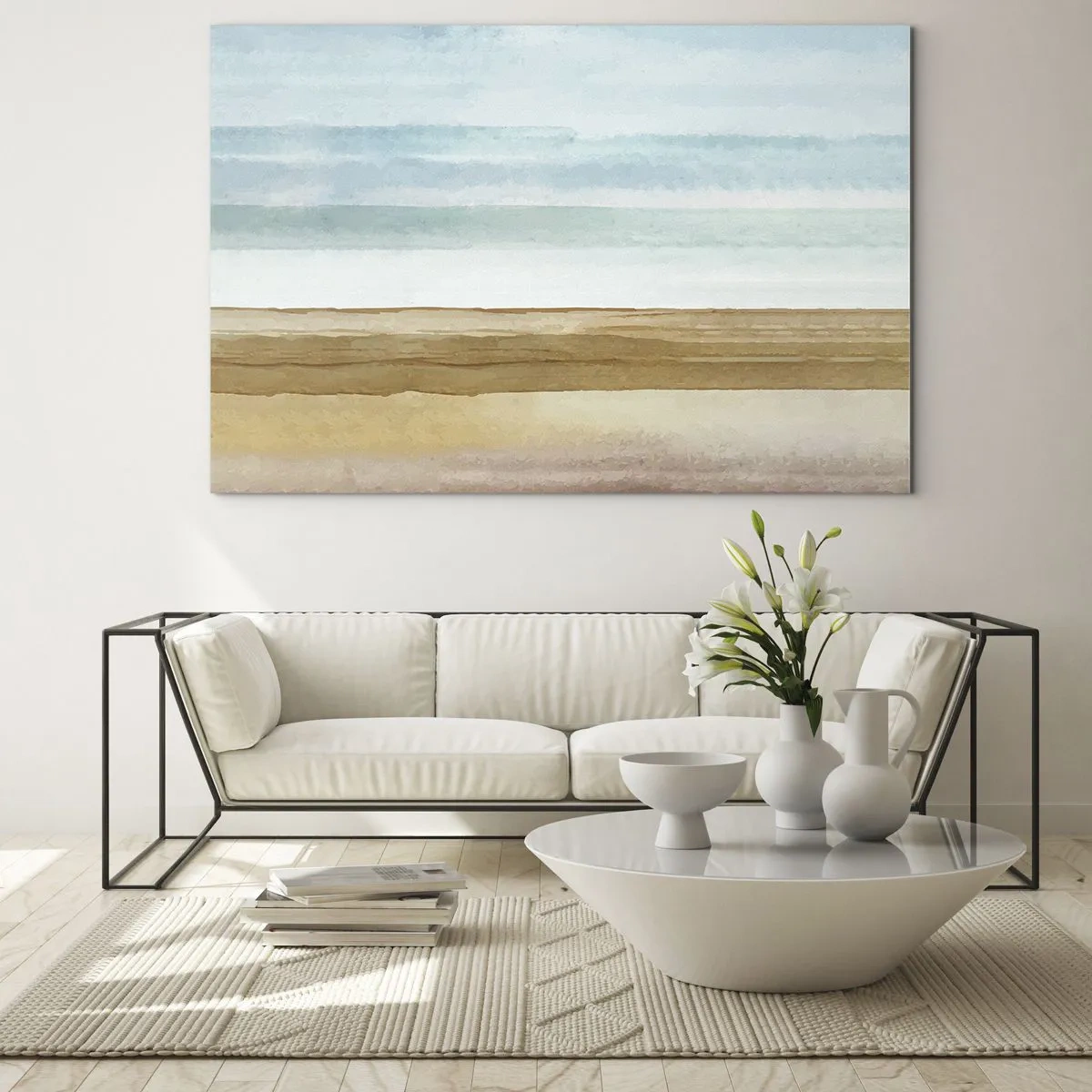 Obraz na skle - Utešenie - 120x80 cm