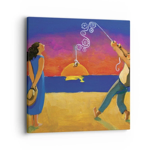 Obraz na plátne - Viac ako hviezda z neba - 40x40 cm