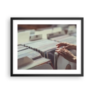 Plagát v čiernom ráme - Hľadanie emócií - 50x40 cm