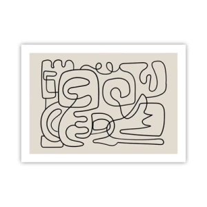 Plagát - Podľa stopy - 70x50 cm