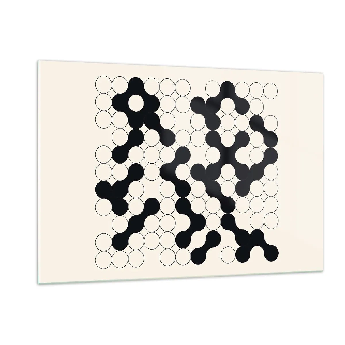 Obraz na skle - Čínska hra – variácia - 120x80 cm