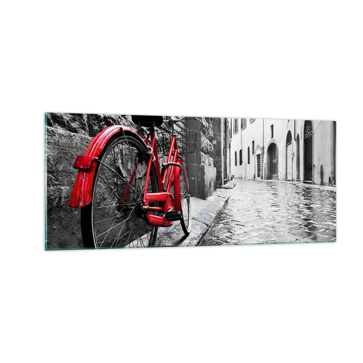 Obraz na skle - Skutočná krása nestarne - 100x40 cm