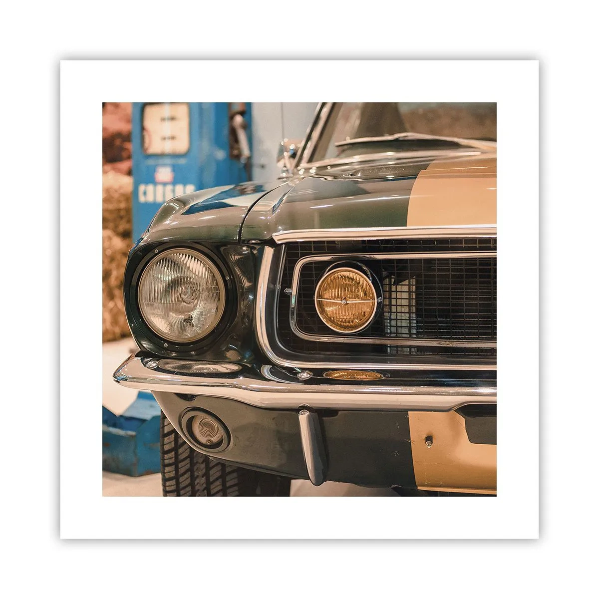 Plagát - Stretnutie s legendou - 40x40 cm