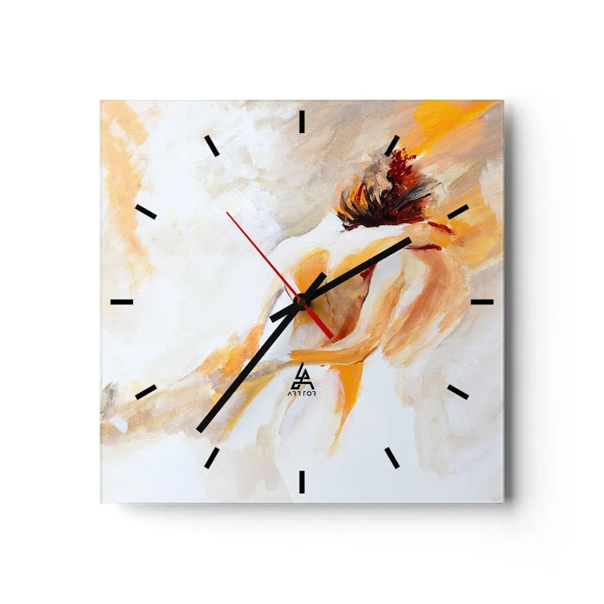Nástenné hodiny - Blízkosť v nebi - 30x30 cm