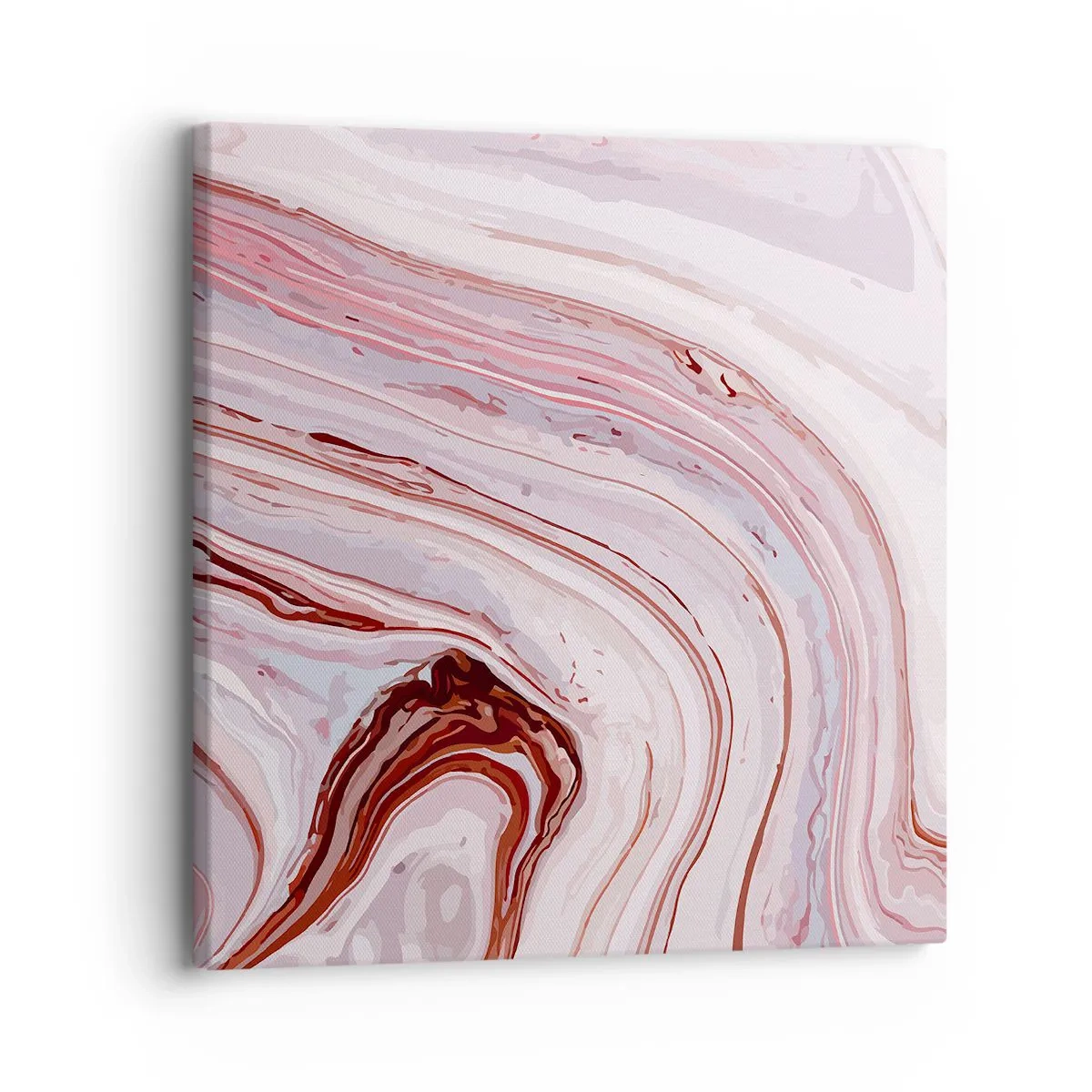 Obraz na plátne - Rovno, potom vpravo dole - 30x30 cm