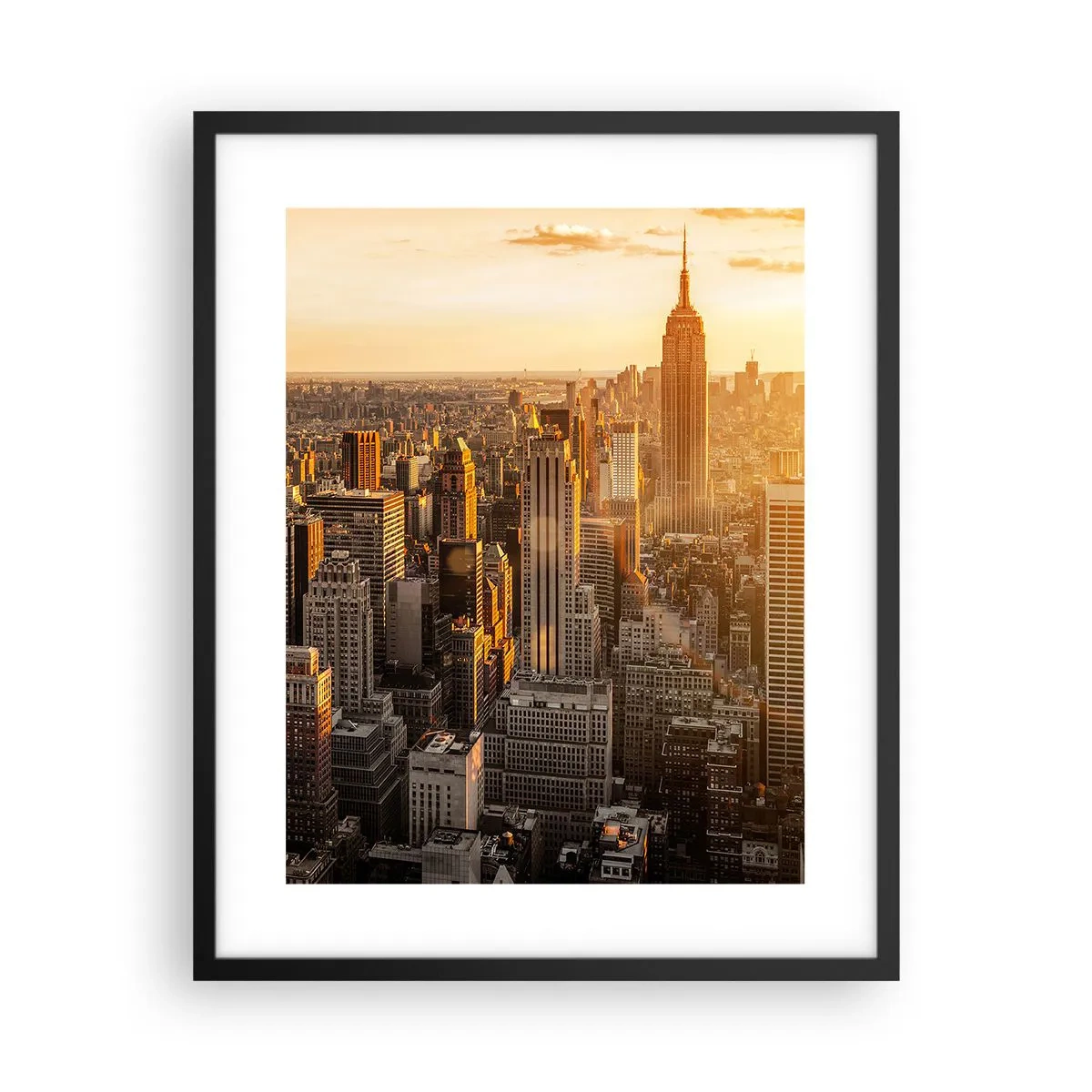 Plagát v čiernom ráme - Rast na slnku - 40x50 cm