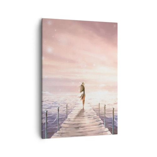 Obraz na plátne - Vo svetle sna - 50x70 cm