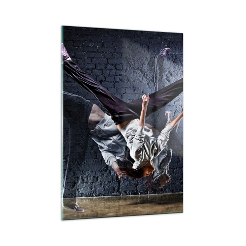 Obraz na skle - Hviezda ulice - 50x70 cm