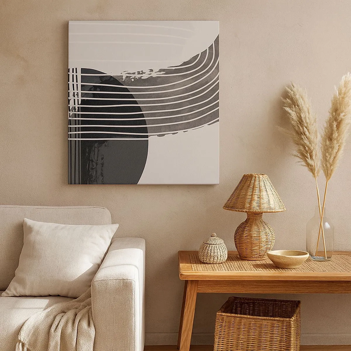 Obraz na plátne - Tam a späť - 30x30 cm