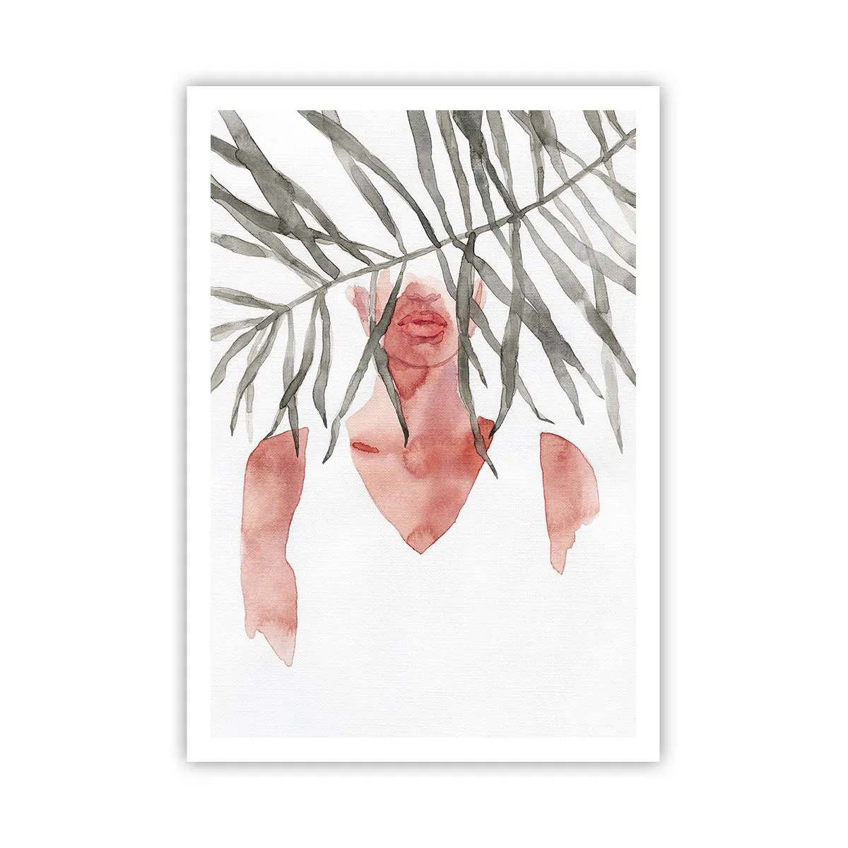 Plagát - Dáma trópov - 70x100 cm