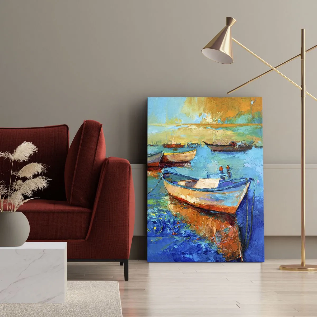 Obraz na plátne - V južnom zálive - 50x70 cm