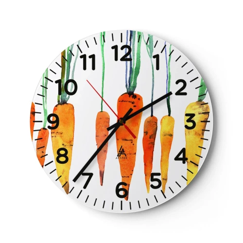 Nástenné hodiny - Krása zvyčajnosti - 40x40 cm